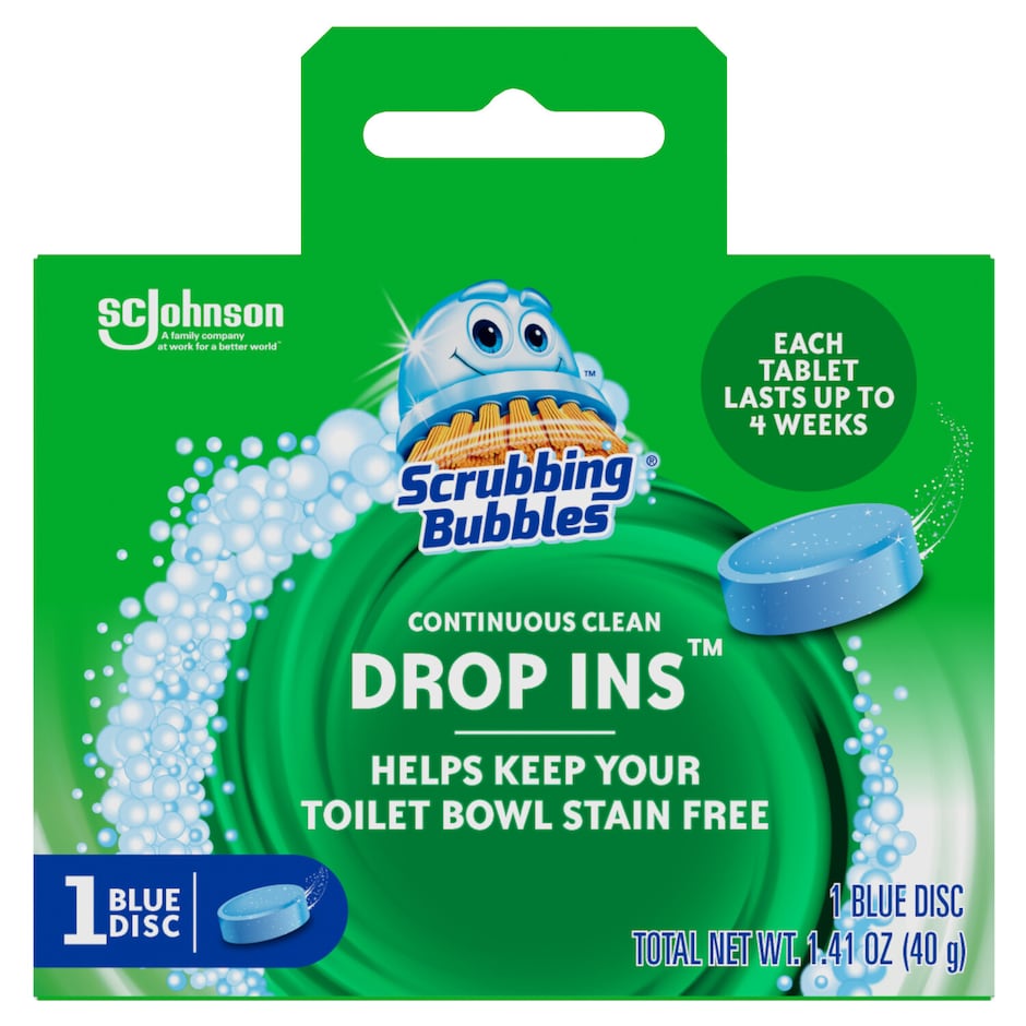 Scrubbing Bubbles Drop-Ins Toilet Cleaning Tablets, 1.41-oz.