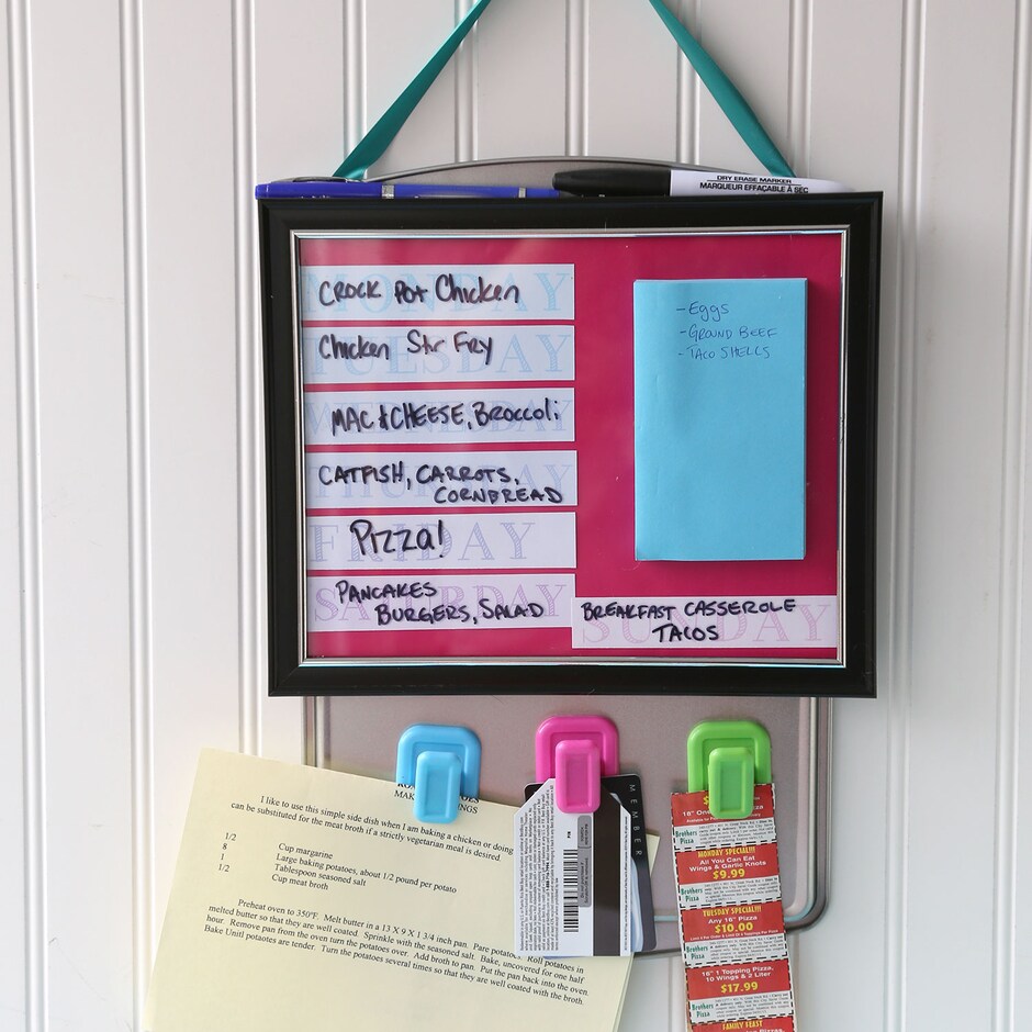 Family Meal Planner Dollar Tree