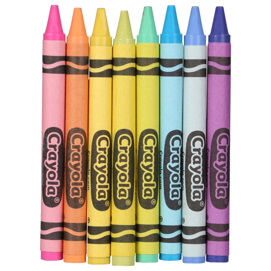 Crayola Crayones Pastel 8 Unidades - Colores Suaves para Tus Obras de Arte 4