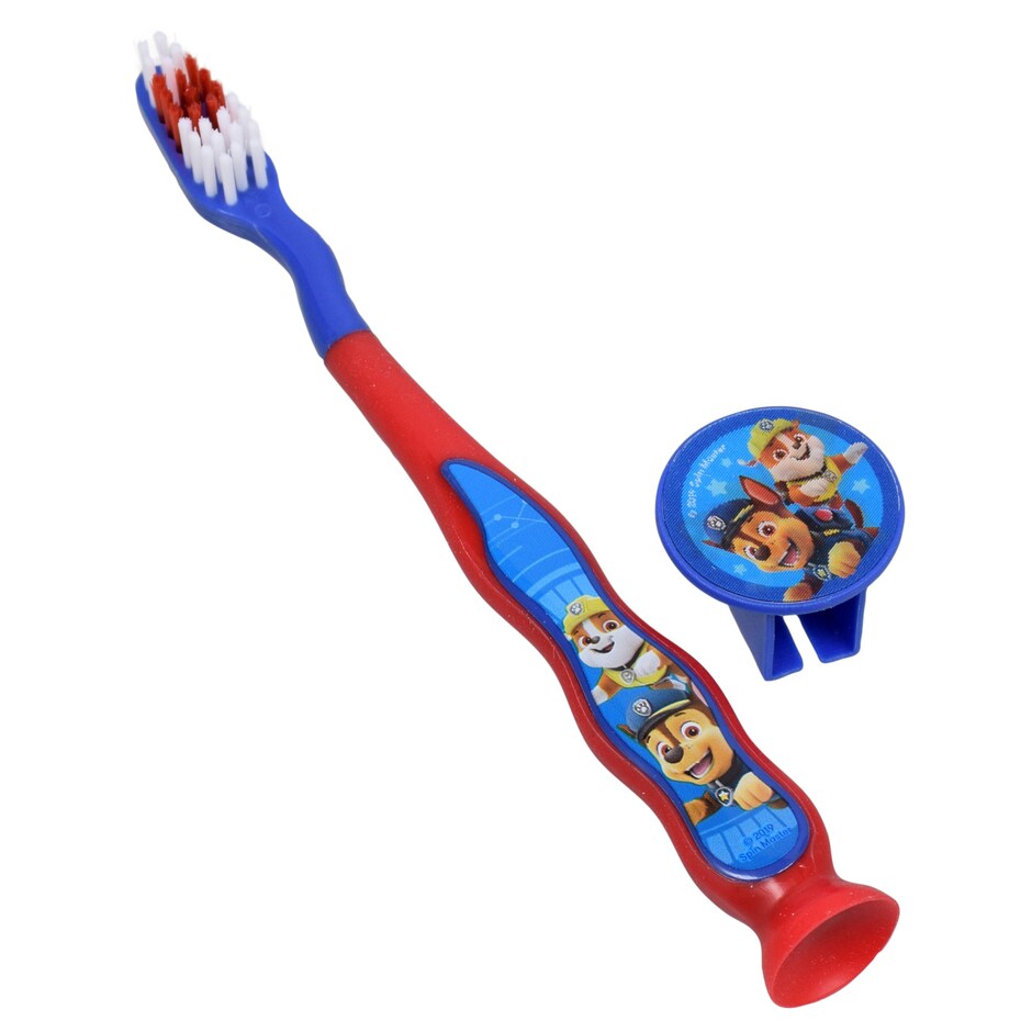 Cepillos Dientes Ninos Paw Patrol Nickelodeon Suaves y con Ventosa 5
