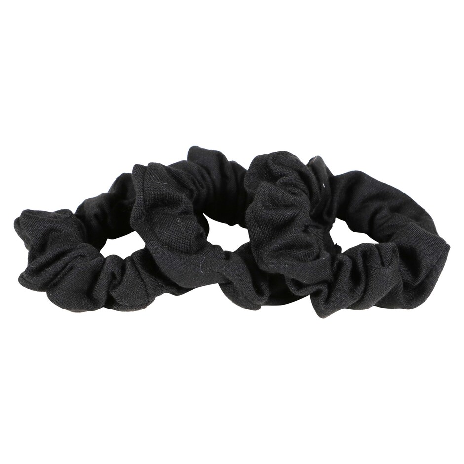 Moñas Negras Suaves 3-Pack para Pelo Firme y Con Estilo 3