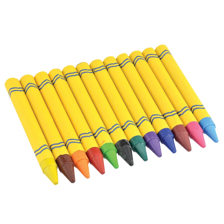 Crayolas Jumbo 12 Unidades Colores Vivos 2