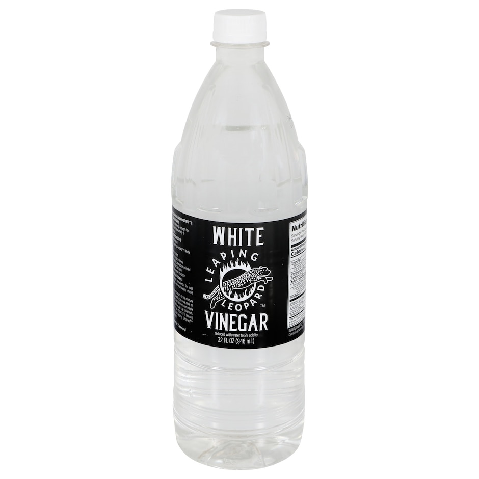 Bulk Leaping Leopard White Vinegar, 32oz. Bottles Dollar Tree