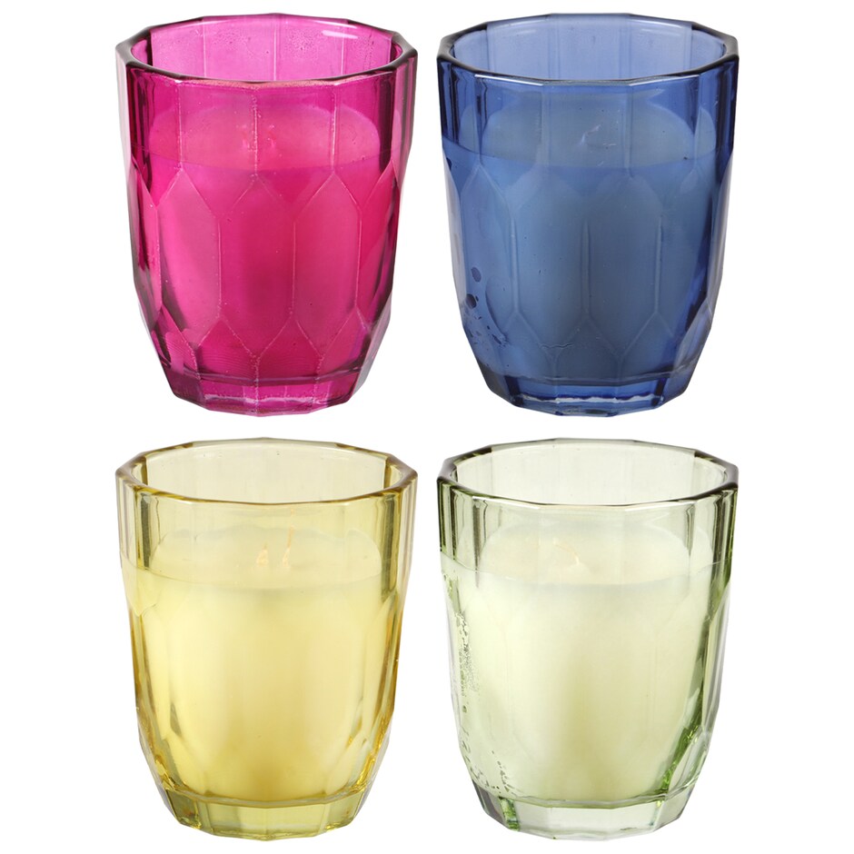 Tropical Pineapple Candle Jars, 2.5x2.75-in.