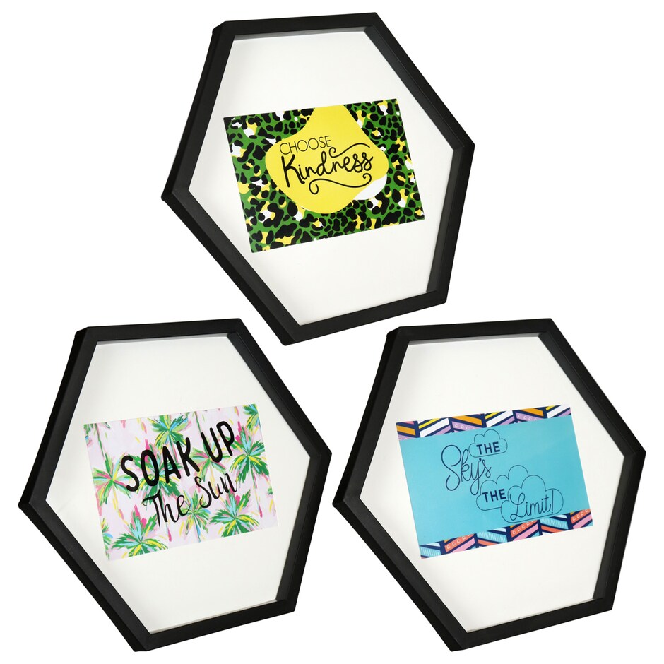 Bulk Hexagon frames for 4x6 Photos Dollar Tree