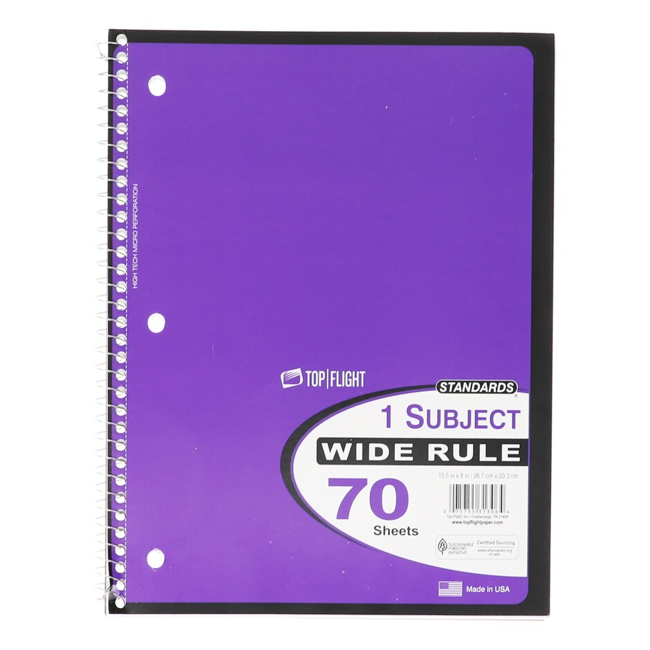 Libretas Espiral 70 Hojas Rayas Anchas Colores Surtidos Pa Tus Clases 4