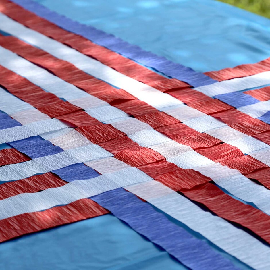 Patriotic Table Runner Dollar Tree