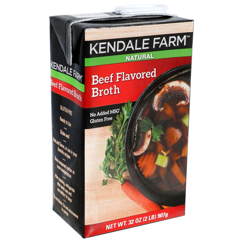 Kendale Farm Beef Broth, 32-oz. Boxes