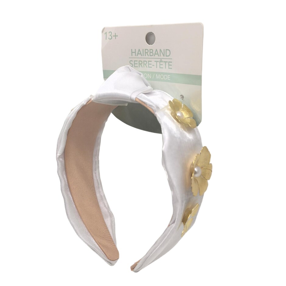 Diadema Chula de Flores de Metal Estilos Surtidos 4