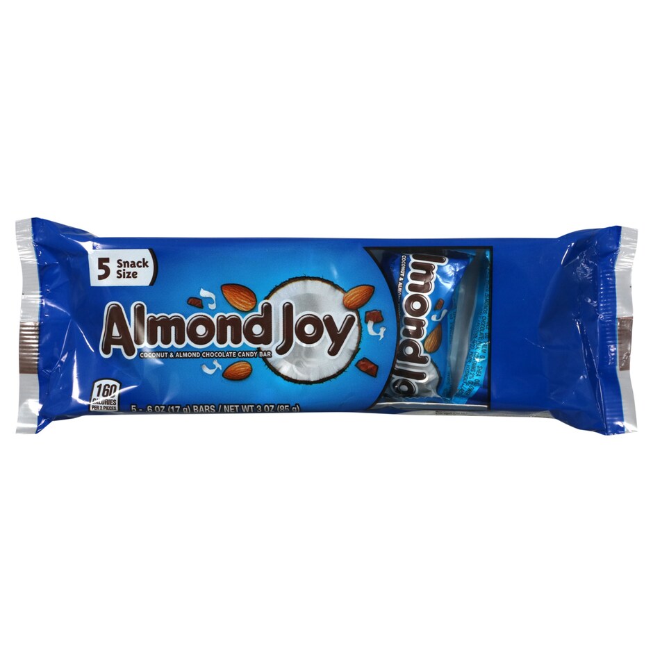 Almond Joy Snack-Size Candy Bars, 5-ct. Packs