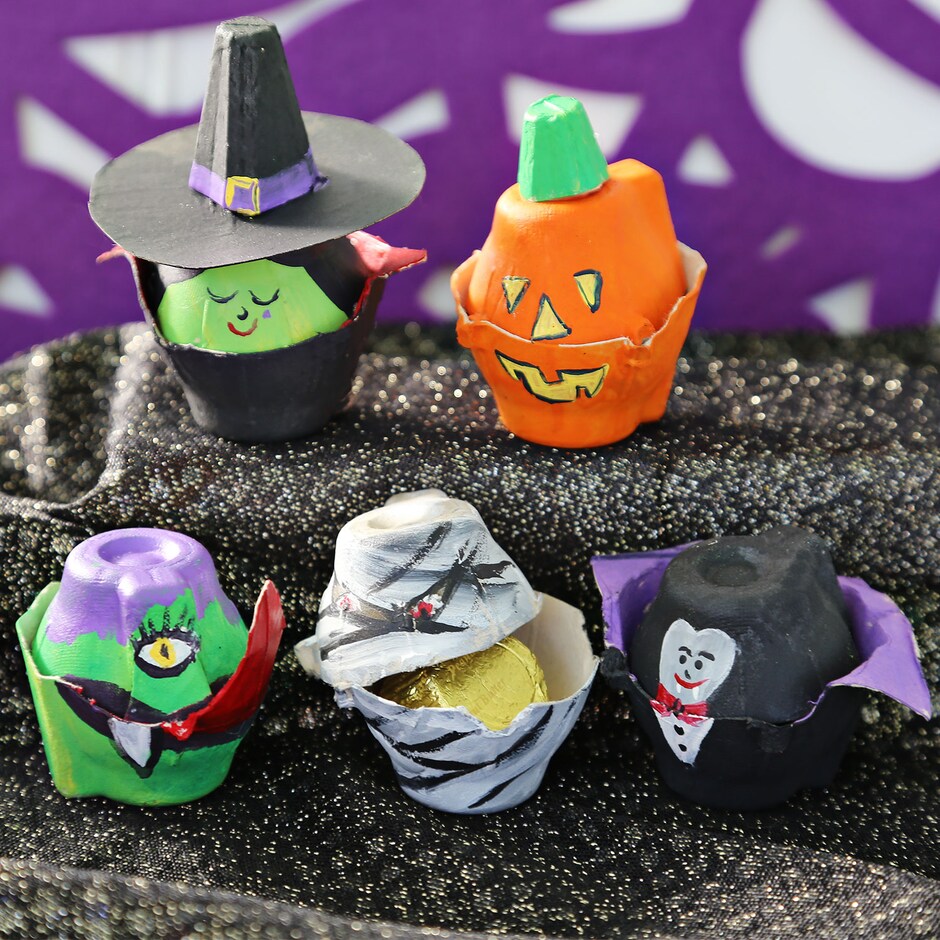 Egg Carton Creatures Dollar Tree