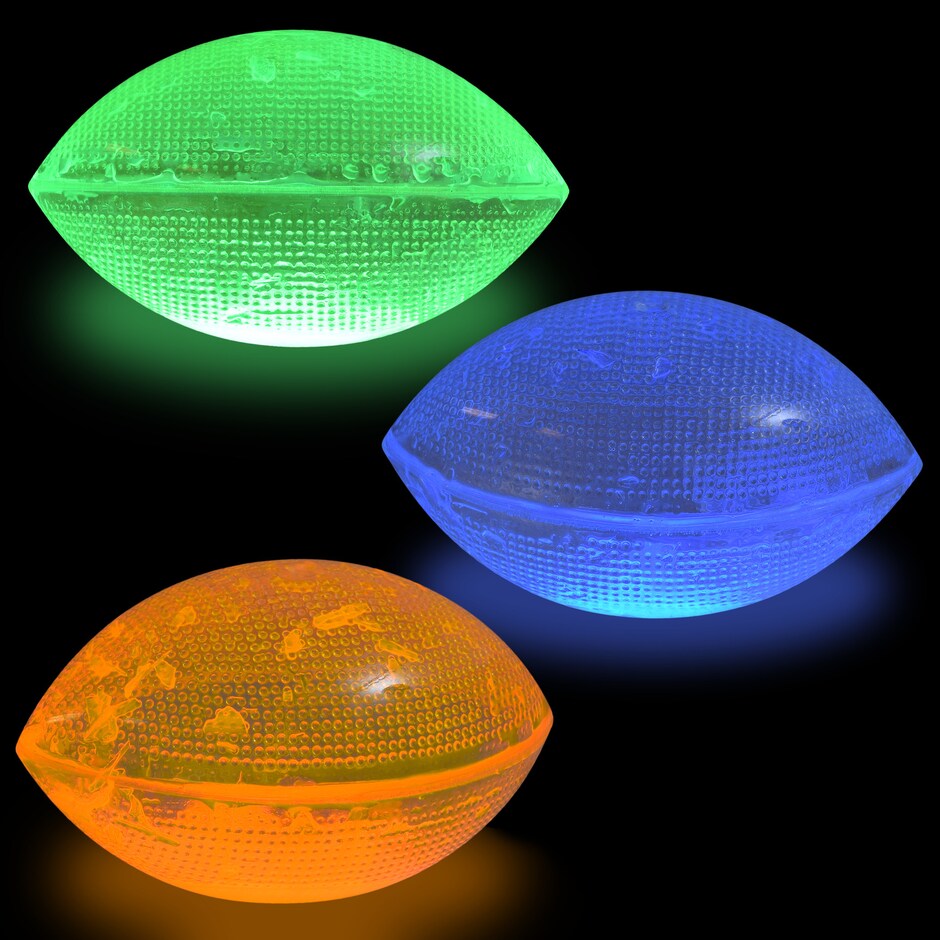 Display product reviews for Play Glow GlowintheDark Footballs