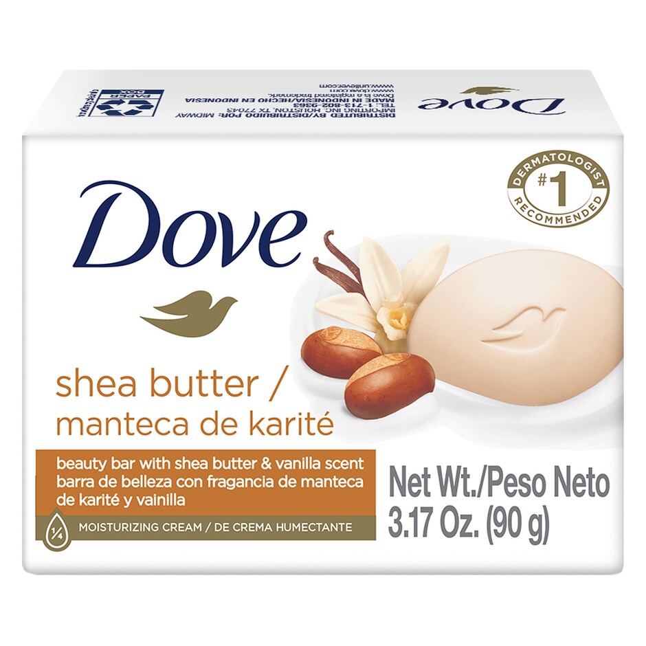 Dove Shea Butter Bar Soap, 3.17 oz.