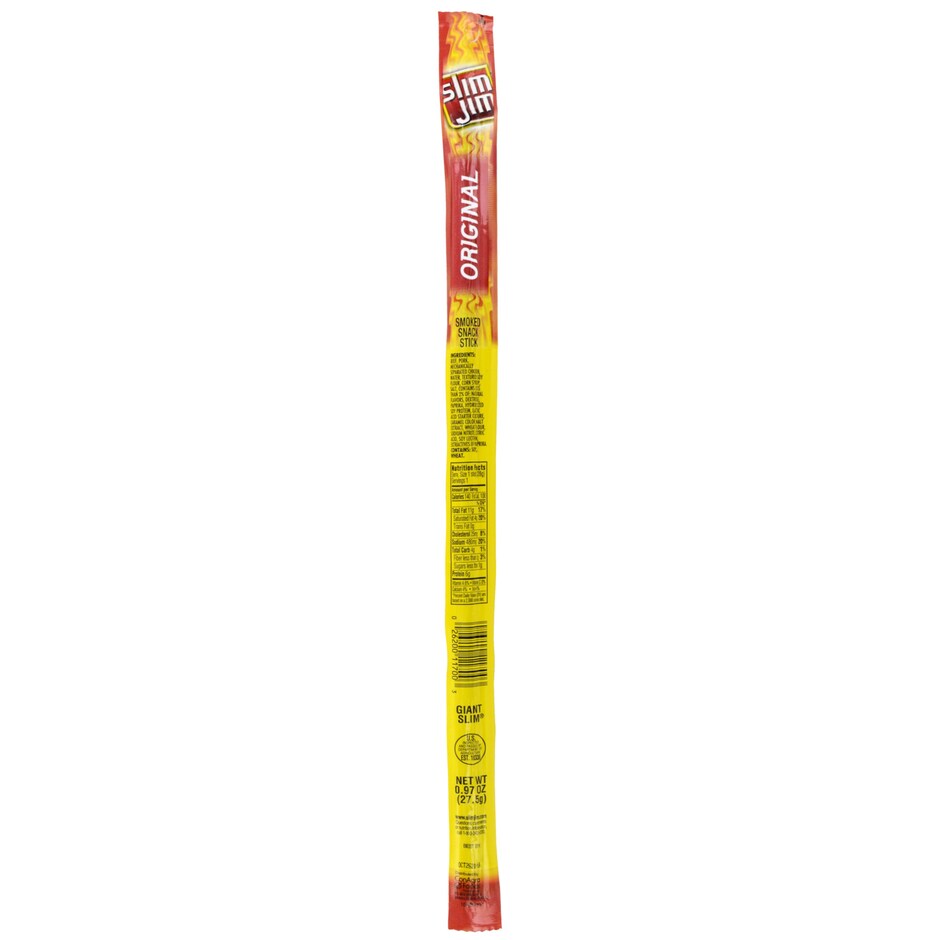 Slim Jim Original Giant-Sized Original Smoked Snack Stick, 0.97 oz.