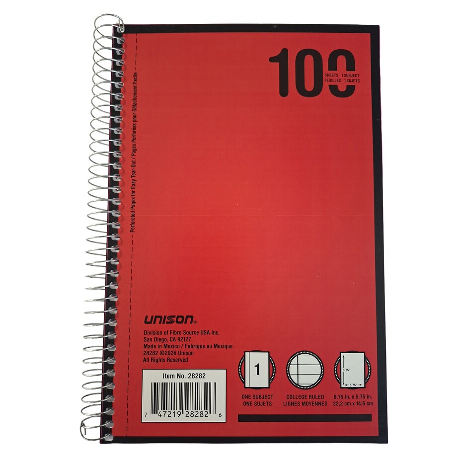 Cuadernos Espiral Jot de 100 Paginas - Pa que Anotes To 6