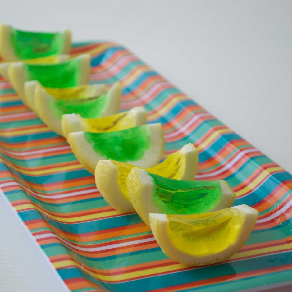 Gelatin Fruit Slices Dollar Tree