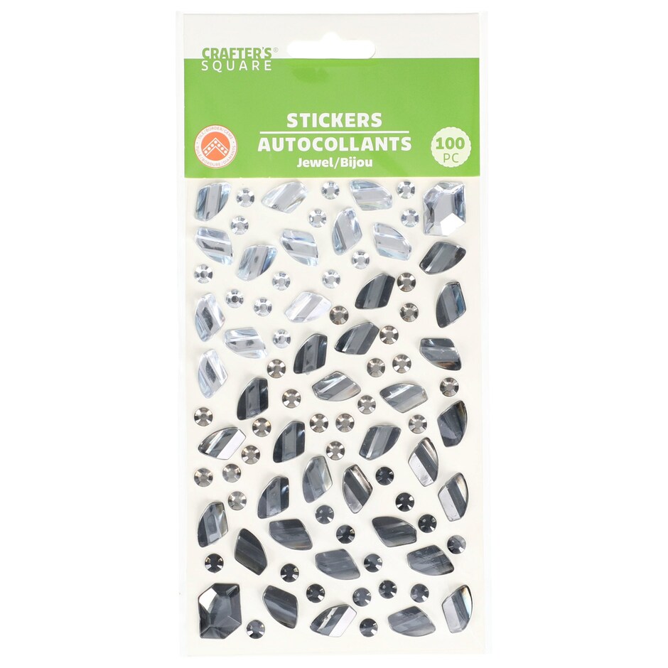 Stickers Ombre Crafters Square: 100 Unidades pa Decorar con Estilo 6