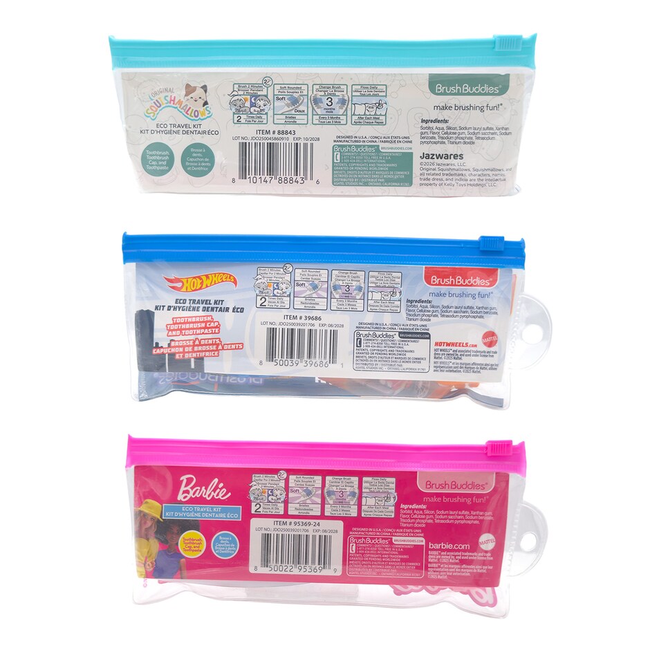 Cepillos Brush Buddies Para Ninos, Disenos Surtidos, Pack de 2 6