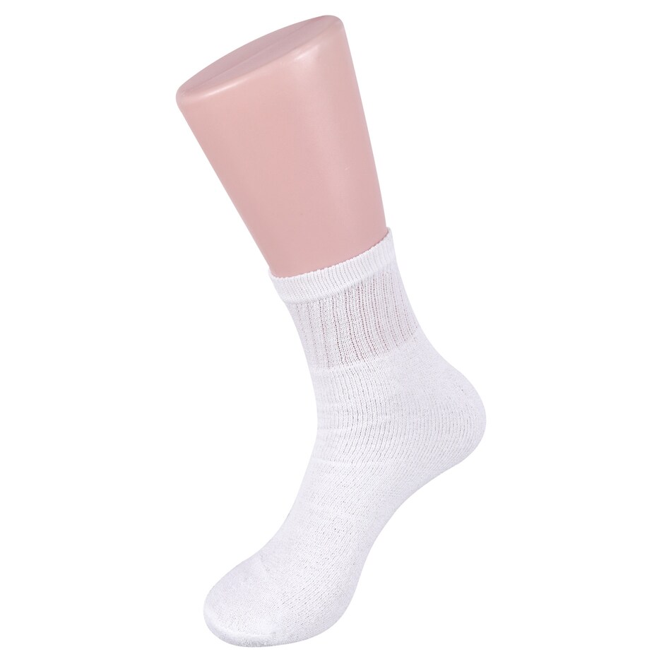 Medias Blancas Deportivas al Tobillo Pa Hombres - Pack de 3 Pares 3