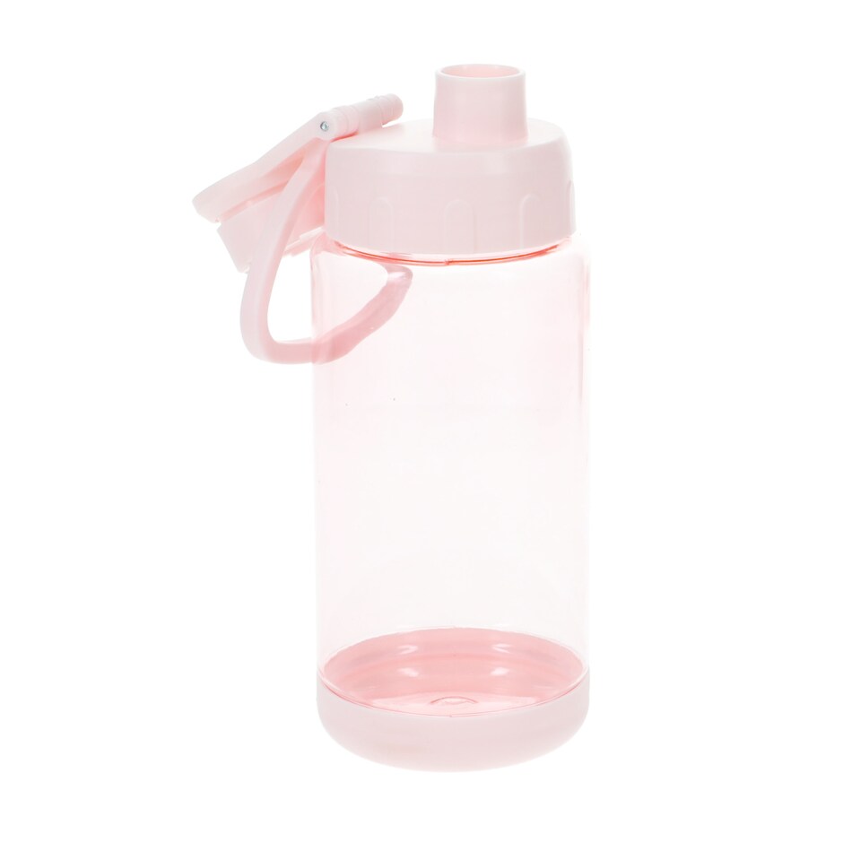 Botella de Agua Plastica con Asa, Colores Surtidos 5