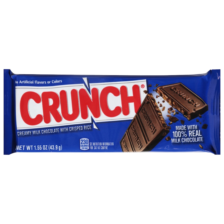 Nestle Crunch Chocolate Bars, 1.55-oz.