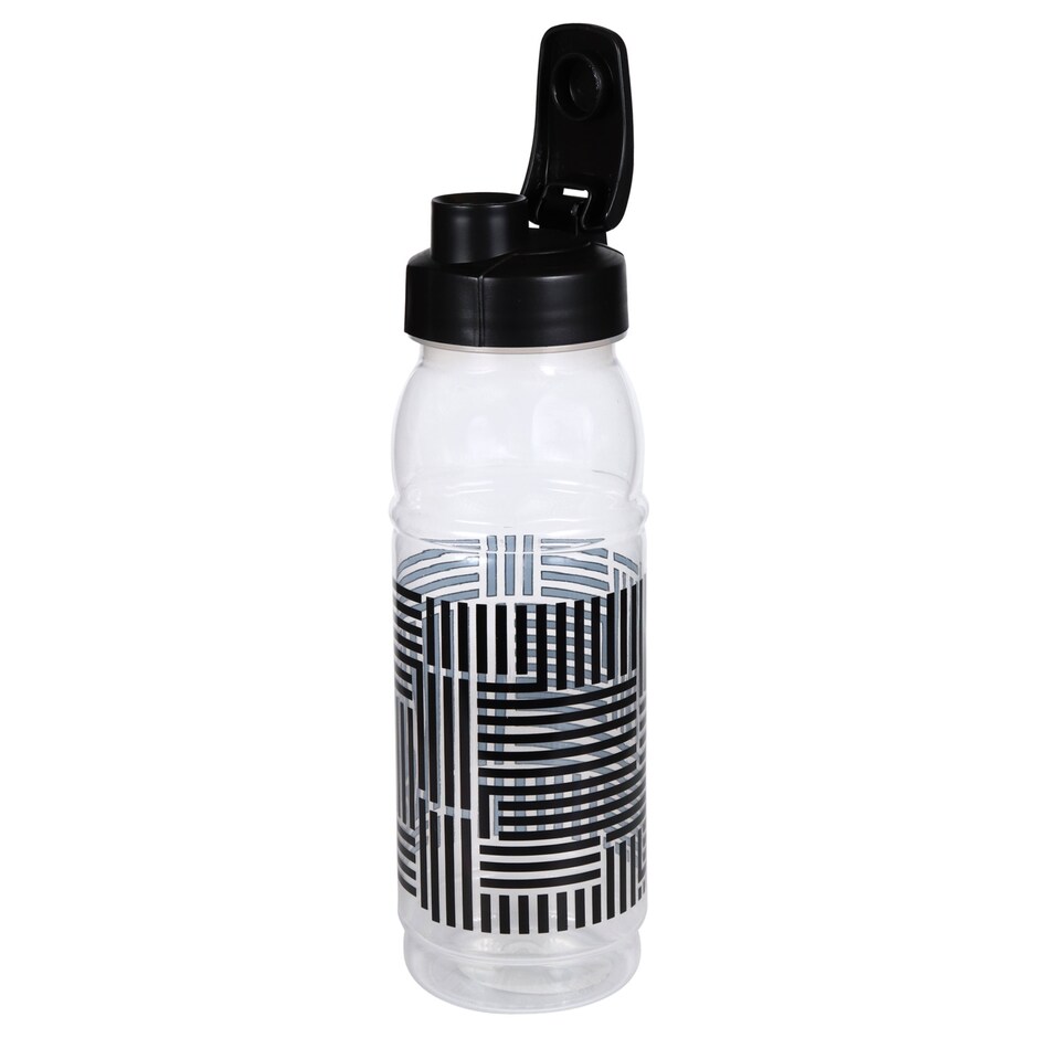 Botellas de Agua Plastico Translucido con Disenos y Tapa Click 22 oz 5