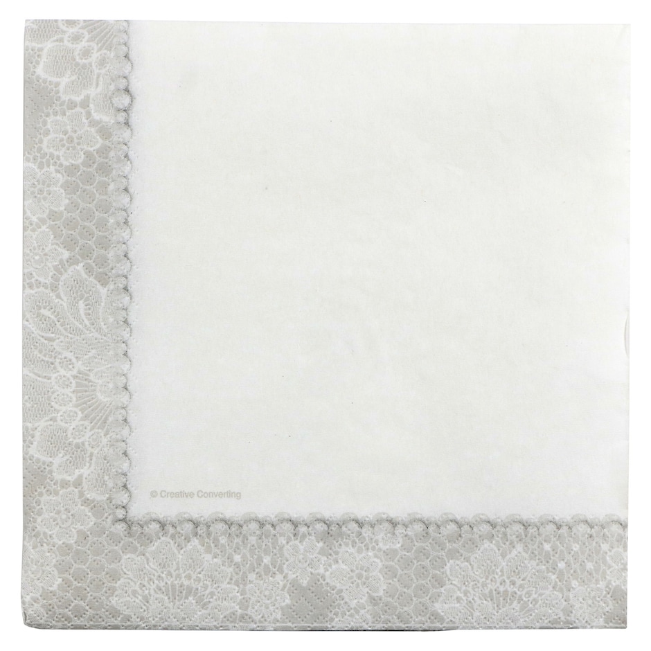 Bulk Wedding Themed Paper Lunch Napkins, 20ct. Packs Dollar Tree