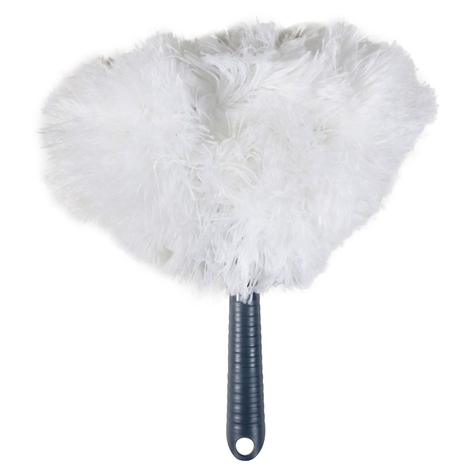 Essentials White Microfiber Fan Dusters Dollar Tree