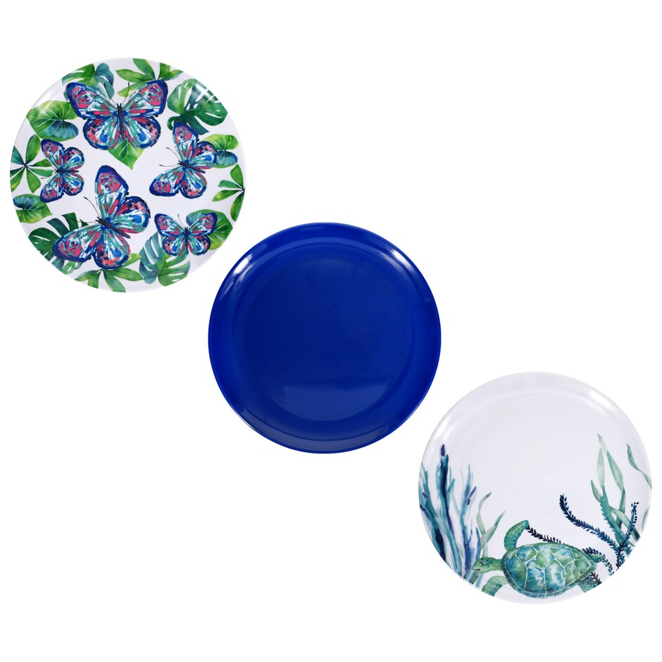 Dinner Plates Melamine, Printed & Ceramic