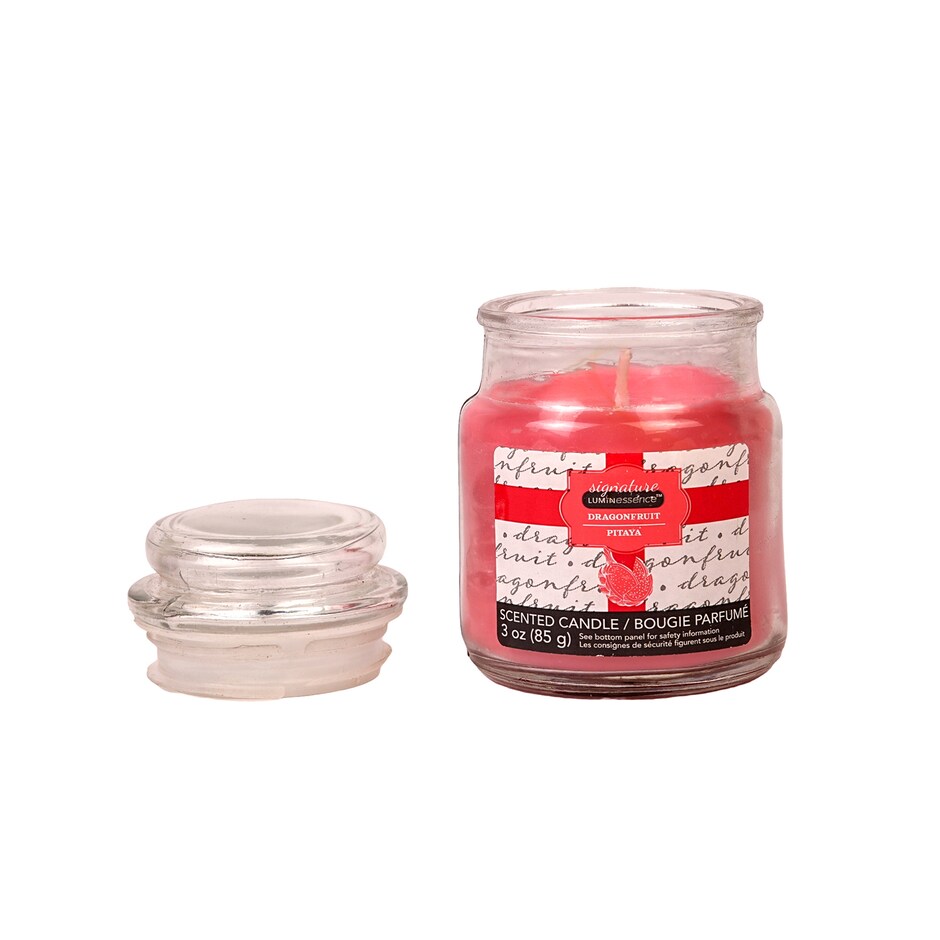 Vela Luminessence Dragon Fruit 3 oz - Aroma Tropical Pa Tu Casa 3