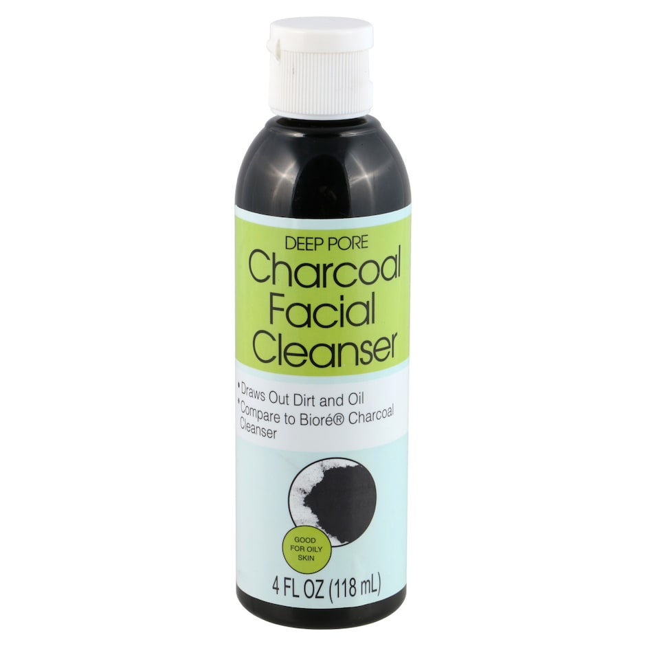 Bulk Deep Pore Charcoal Facial Cleanser, 4 fl.oz. Dollar Tree