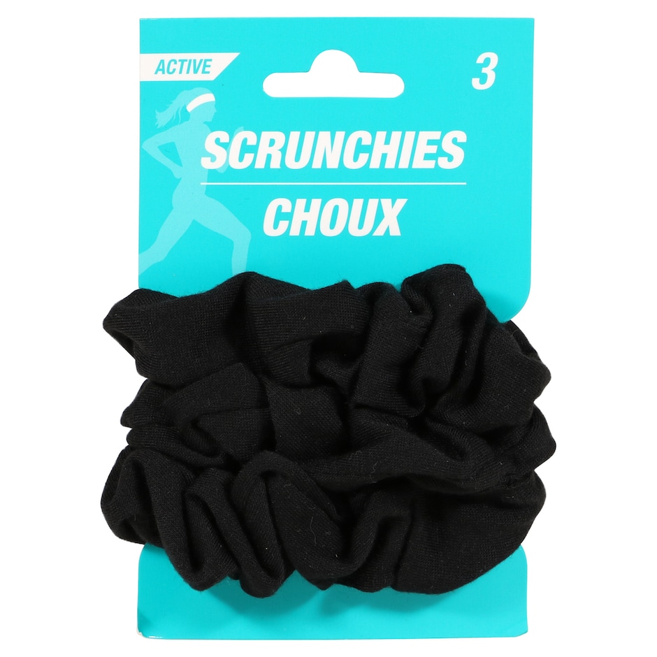 Moñas Negras Suaves 3-Pack para Pelo Firme y Con Estilo 3