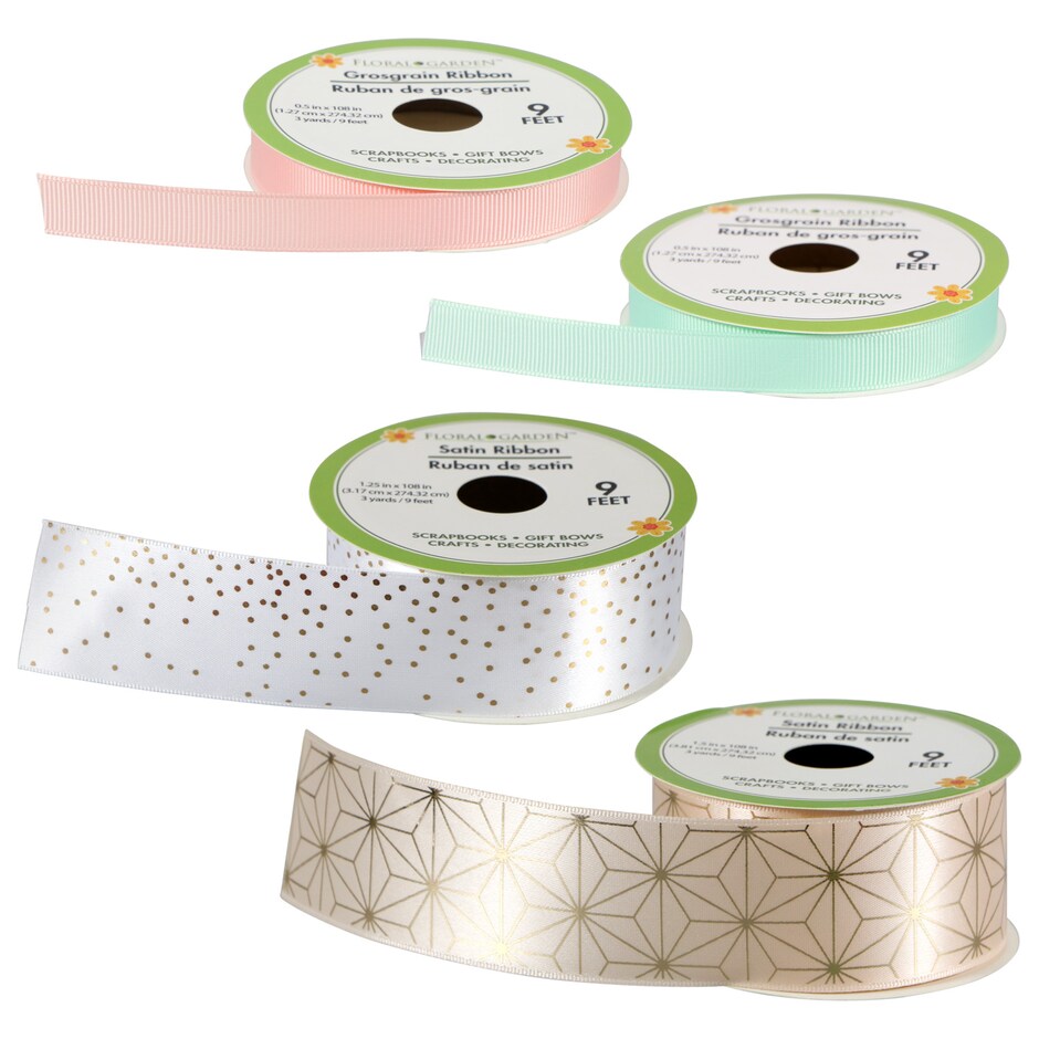 Ribbons, Deco Mesh, Raffia Ribbons & More