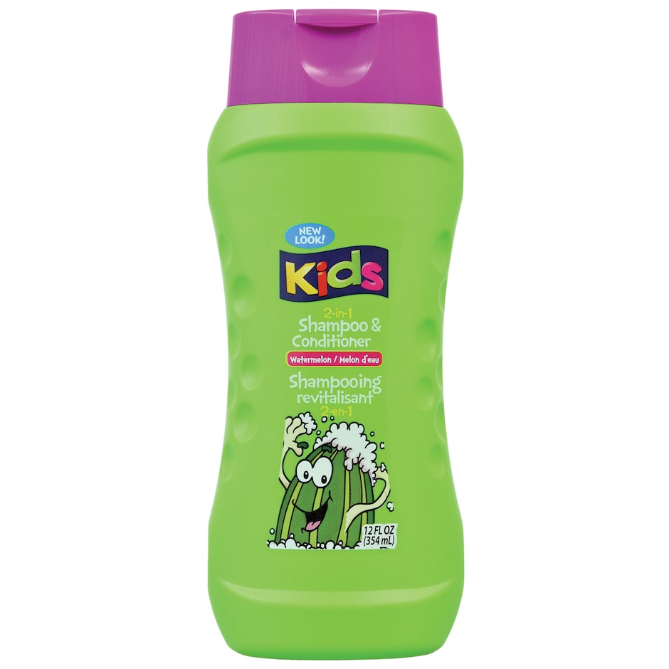 Bulk Kids Watermelon Scented 2in1 Shampoo & Conditioner, 12 oz. Bottles Dollar Tree