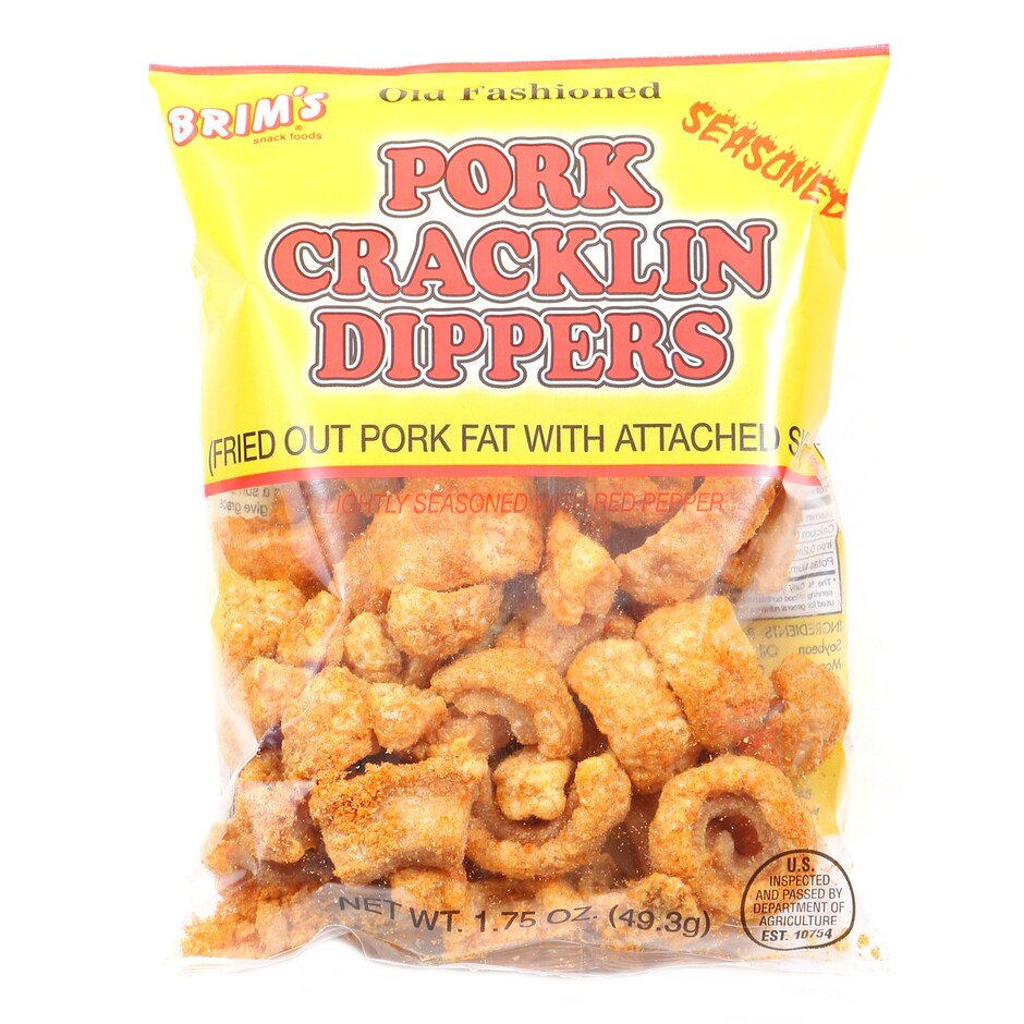 Brim's Seasoned Pork Cracklin Dippers, 1.75oz. Dollar Tree