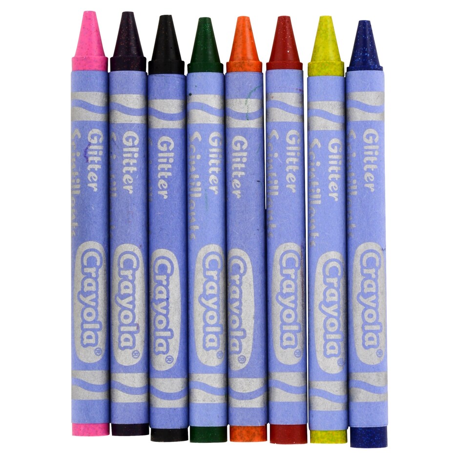 Crayola Creyones con Brillo, 8 Unidades - Para Dibujos Que Resaltan 5