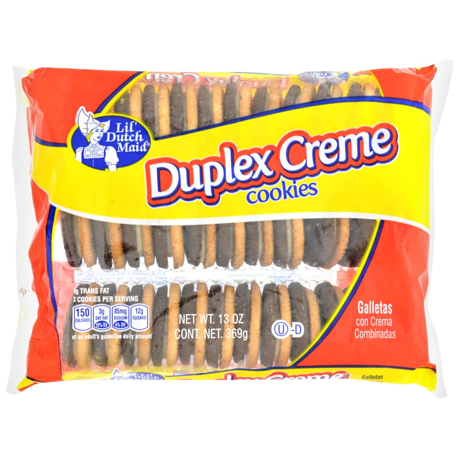 Bulk Lil' Dutch Maid Duplex Creme Cookies, 13 oz. Packs Dollar Tree