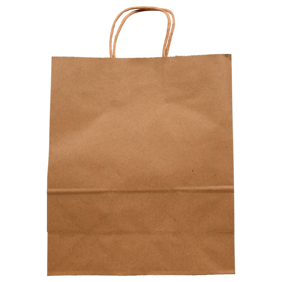 Voila Fundas Grandes Kraft Natural para Regalos 12x10x5 pulg 3