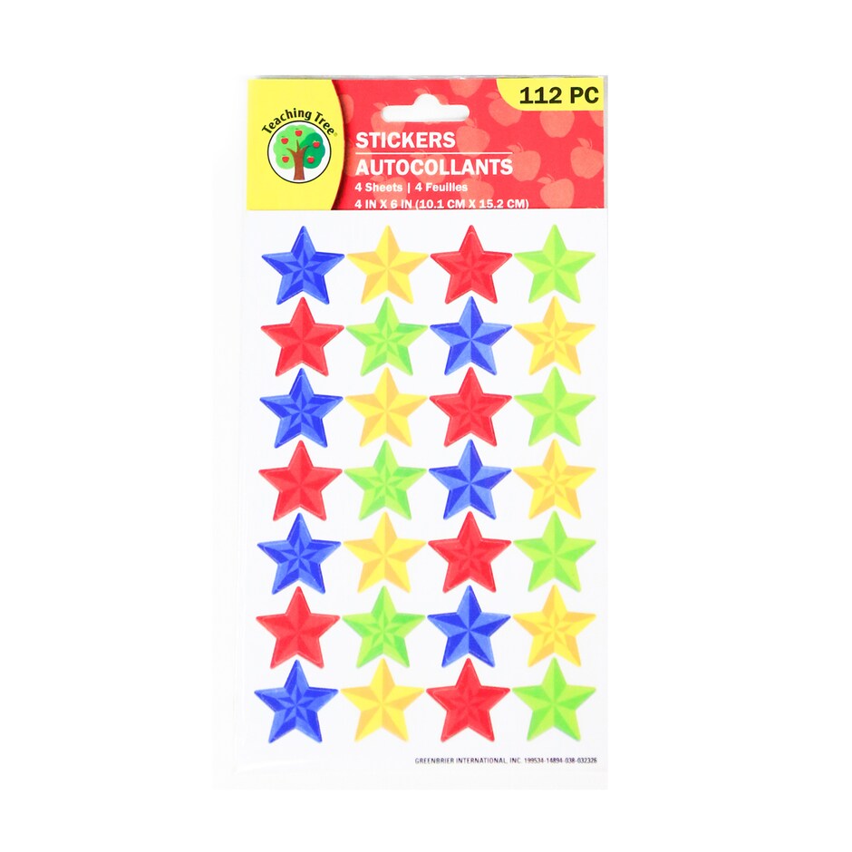 Stickers para Ninos 4 Pliegos Disenos Variados 112 Pzas 5