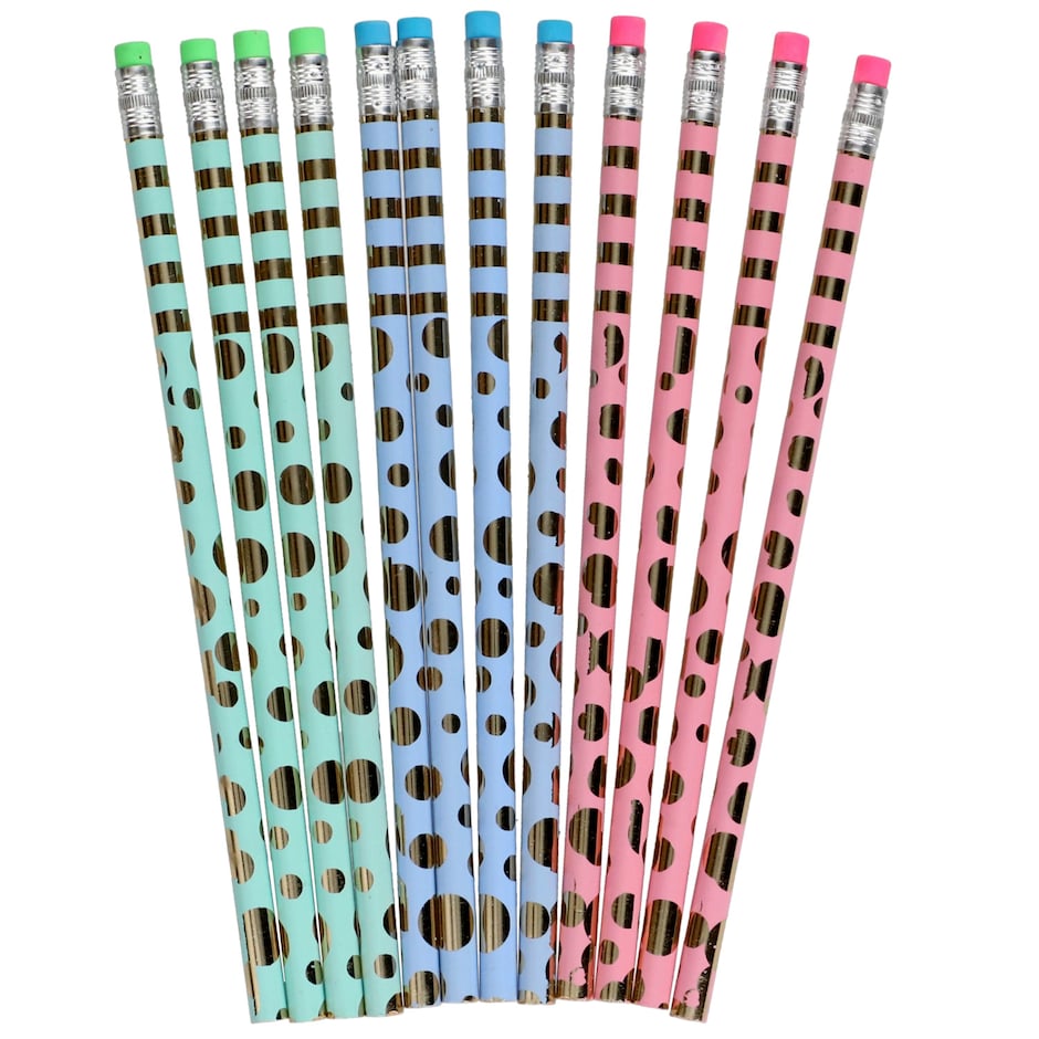 Pencils, Sharpeners & Pencil Erasers