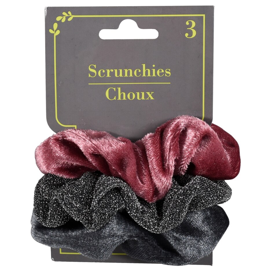 Scrunchies de Pelo para Adultos - Pack de 3 - Estilo y Comodidad 4