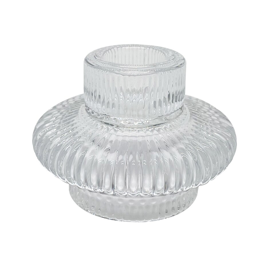 Portavela de Cristal Transparente - Pa Tu Casa 3