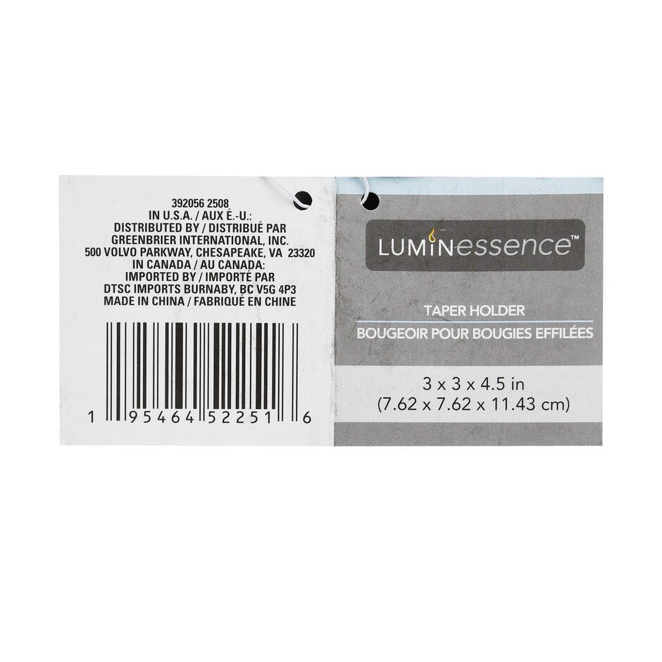 Portavela Luminessence pa Velas Largas 4