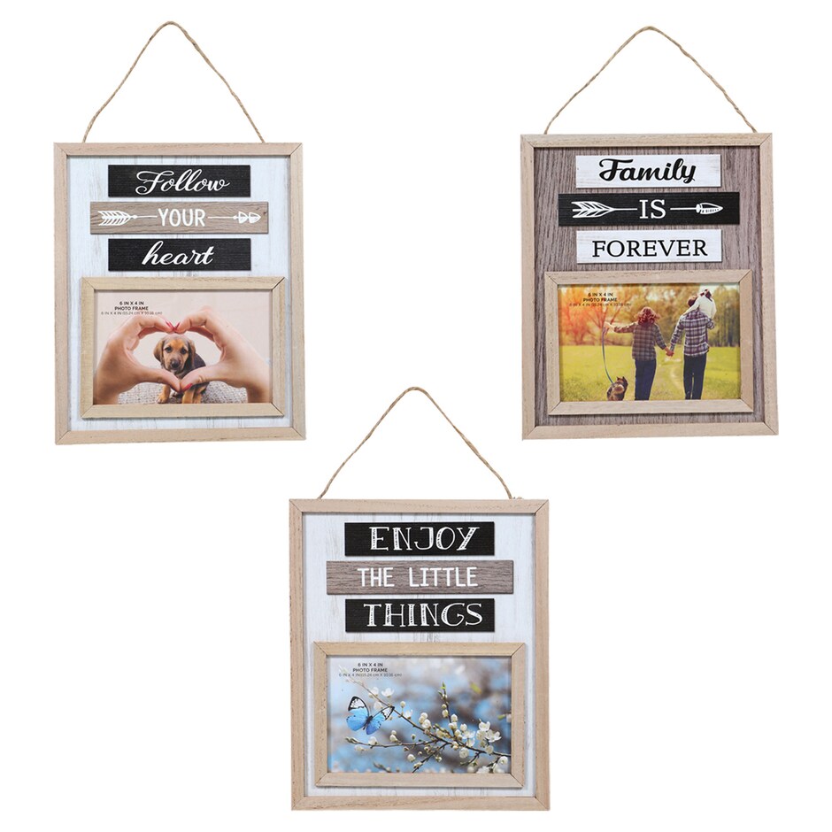 4x6 Picture Frames Acrylic, Wood & Matted