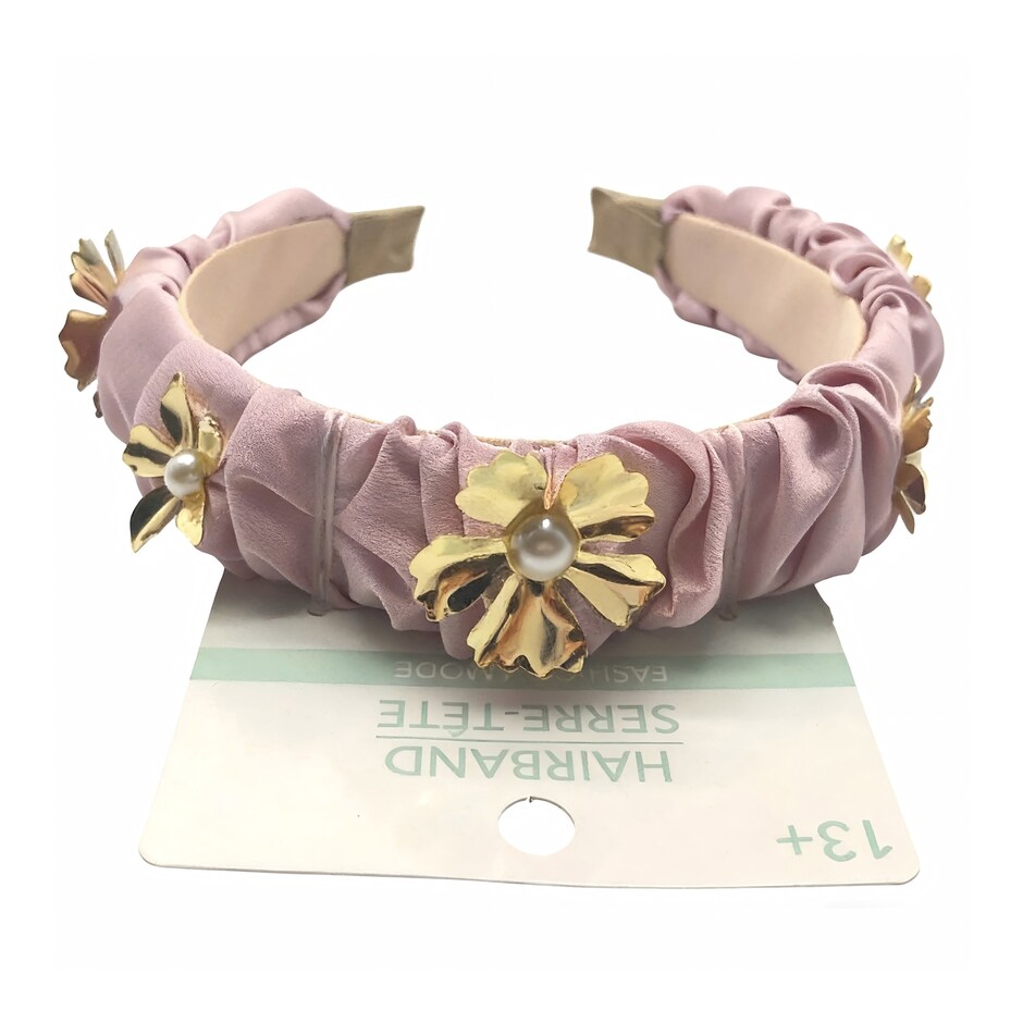Diadema Chula de Flores de Metal Estilos Surtidos 6
