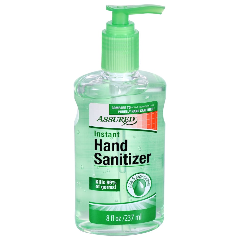 Assured Hand Sanitizer with Aloe, 8 oz. Bottles Dollar Tree