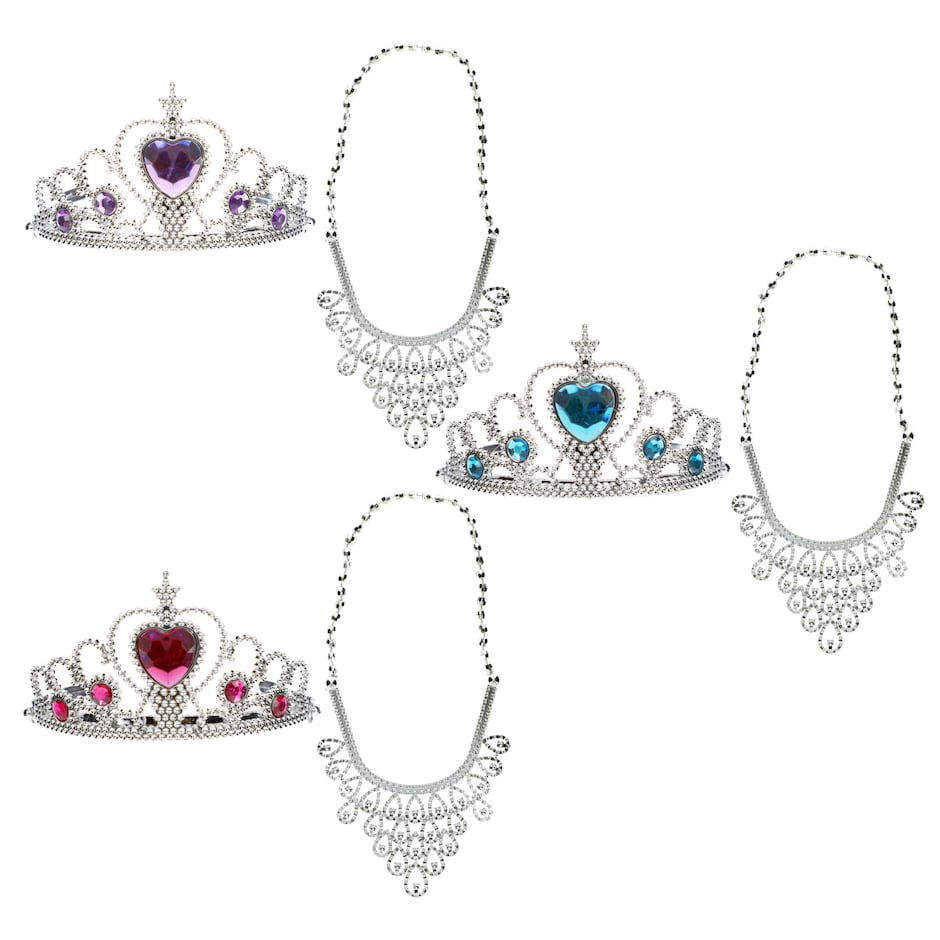 Princess Tiara and Necklace Playsets