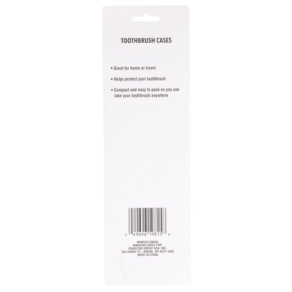 Estuche Luminant pa Cepillo de Dientes, Colores Surtidos, Pack de 2 4