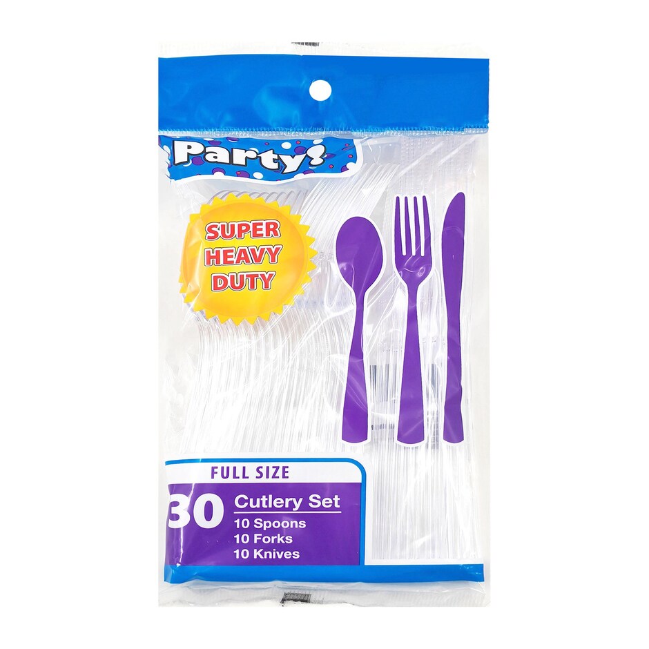 Set de Cubiertos Pa Fiestas Dura Dura - 30 Piezas 6