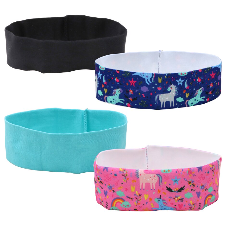 Bulk Children's Printed Stretchy Headbands, 2ct. Packs Dollar Tree